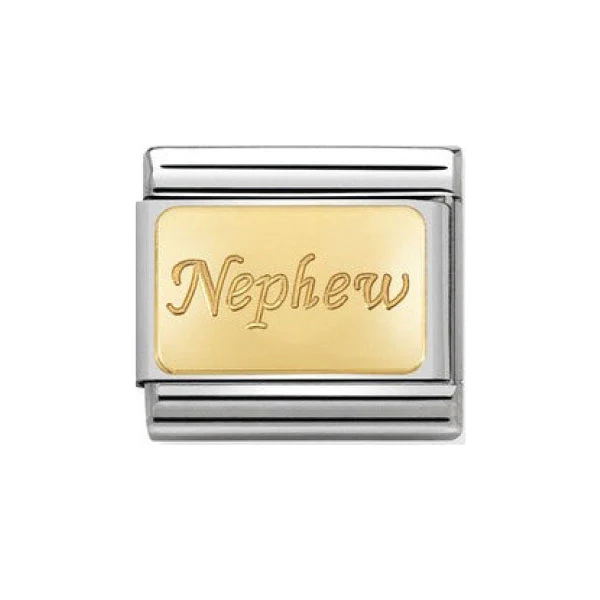 Nomination Nephew Gold Charm