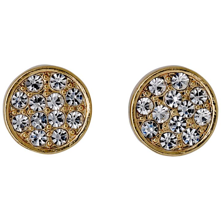 Pilgrim Grace Gold Stud Earrings - Image 2