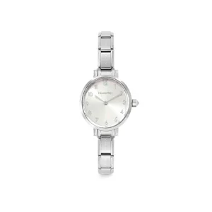 Paris Oval Watch Silver