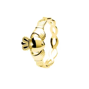 ShanOre Gold Vermeil Claddagh Ring